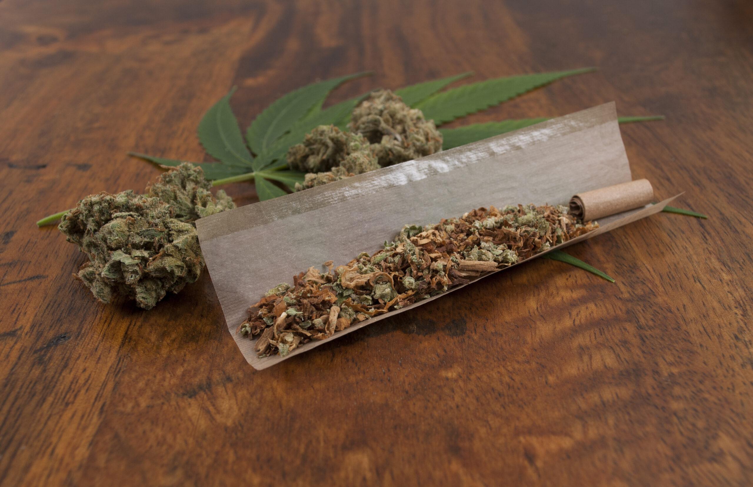Dutch Cannabis Sativa Mixed With Tobacco